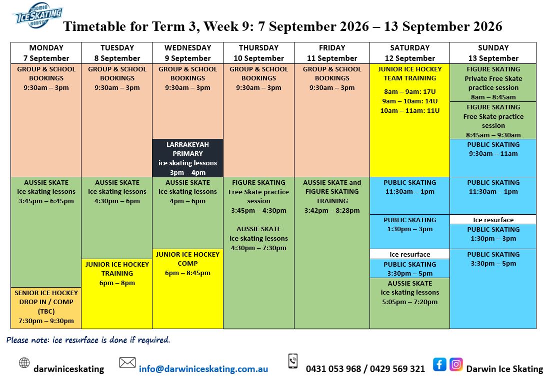 This image has an empty alt attribute; its file name is Timetable-7-September-2026-13-September-2026.jpg