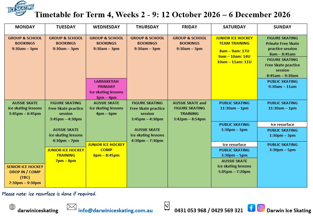 This image has an empty alt attribute; its file name is Timetable-12-October-2026-6-December-2026-v2.jpg